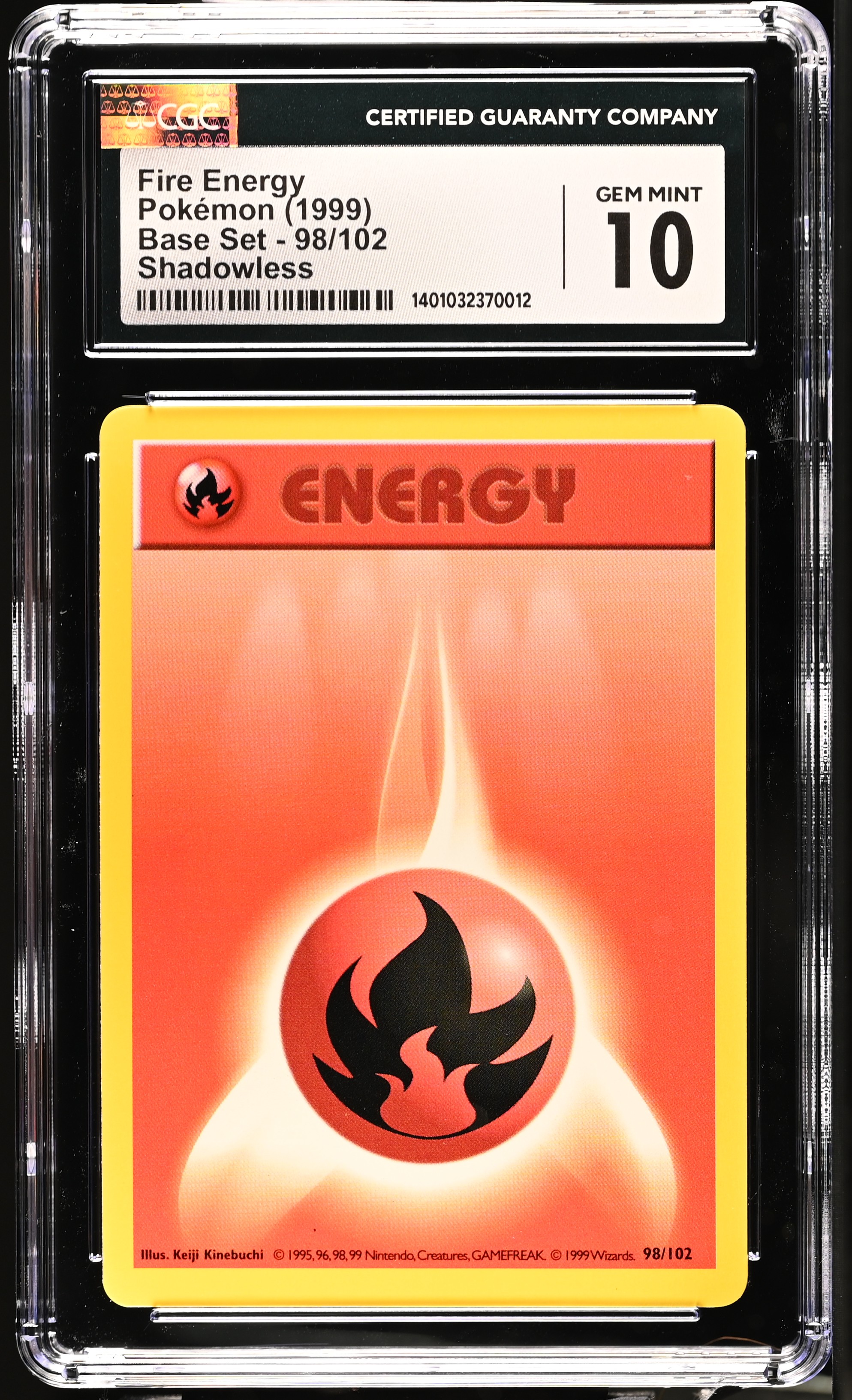 Fire Energy Shadowless 098/102