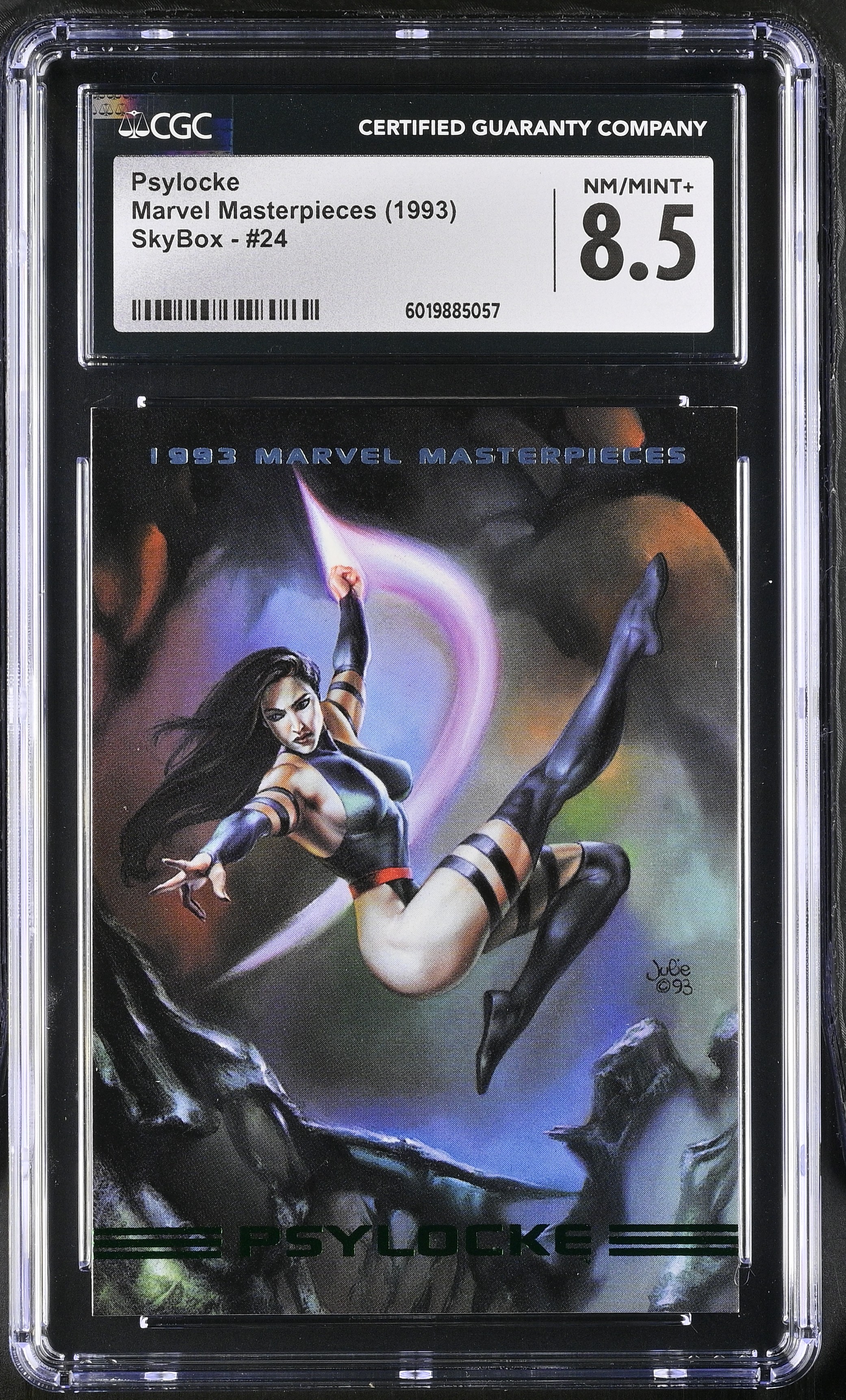 1993 #24 Psylocke CGC 8.5 Marvel Masterpieces (1993) - English