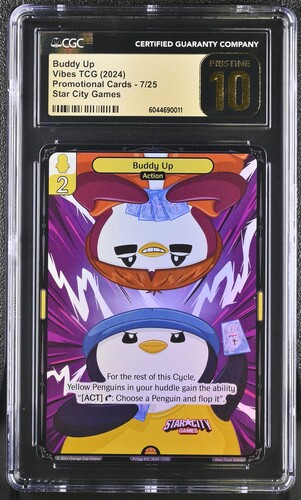 Vibes - 2024 Buddy Up Star City Games #7/25 Promotional Cards CGC PRISTINE 10