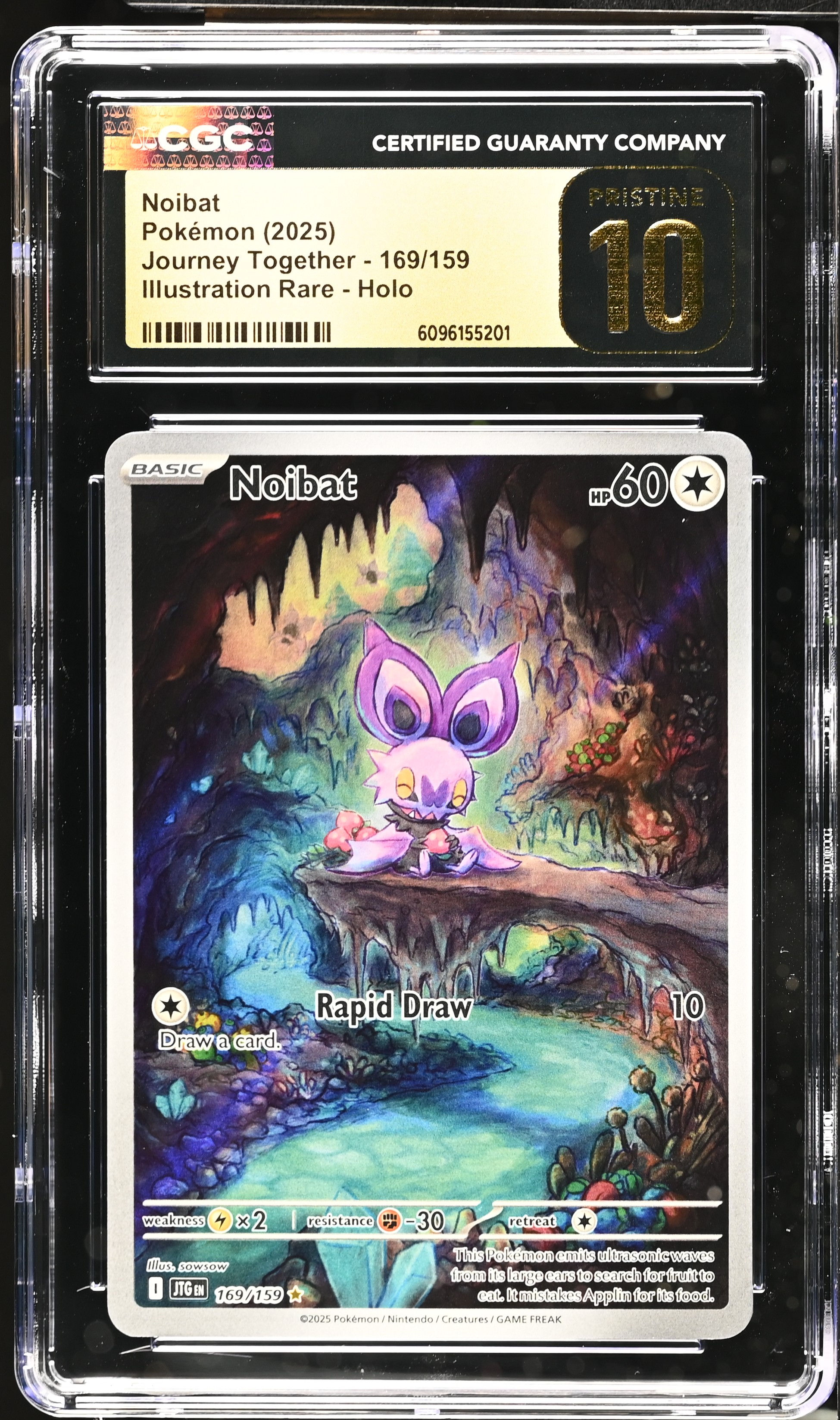 2025 #169 Noibat CGC 10 Pristine Journey Together - Jtg En - English