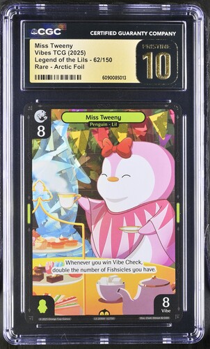 Vibes - 2025 Miss Tweeny Arctic Foil #62/150 Legend Of The Lils CGC PRISTINE 10