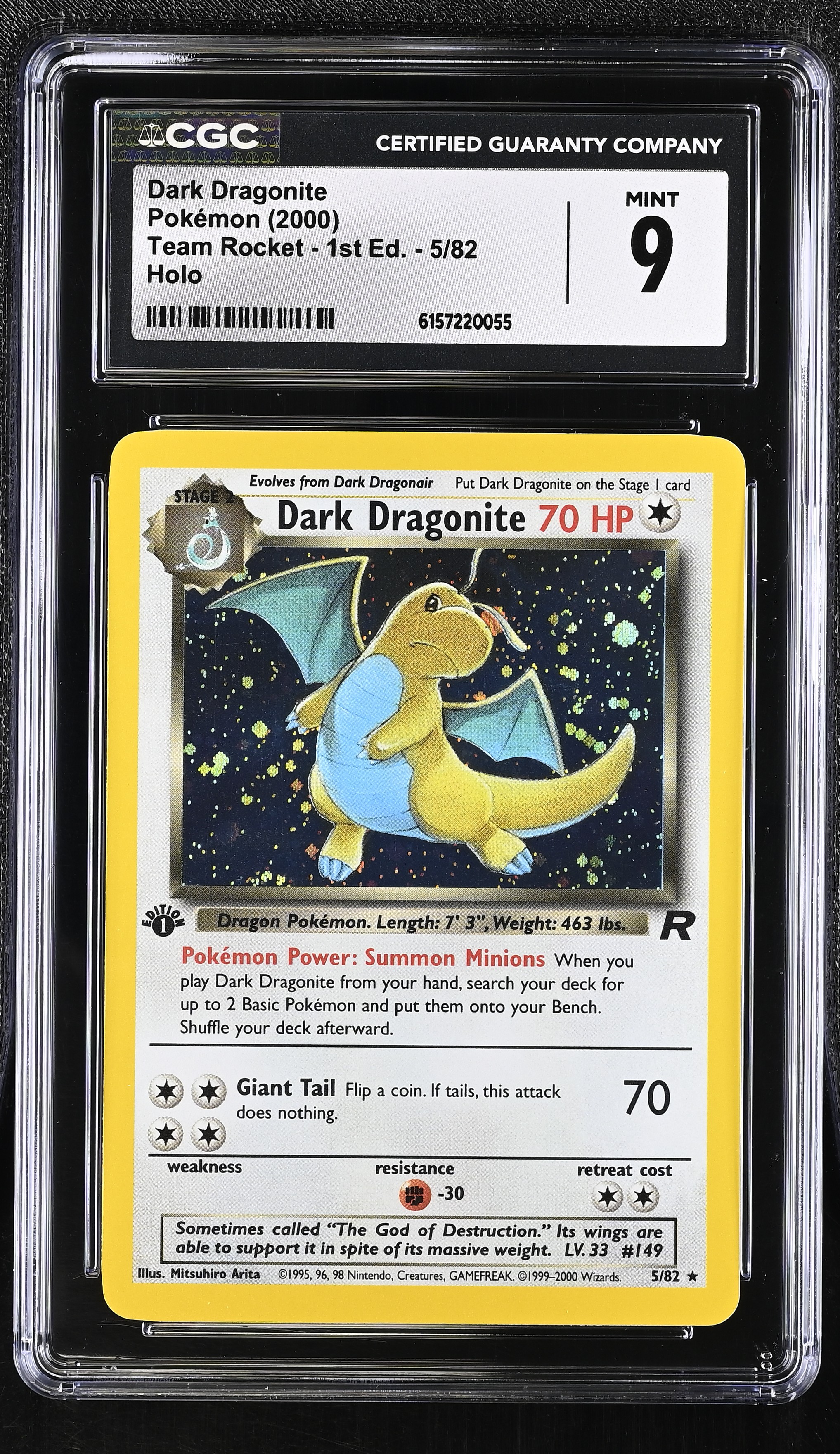 dark dragonite pokemon card value 10 Most Valuable Pokmon Cards representing its condition for a card that was released over 25 years ago Dark Dragonite 2000 Team Rocket