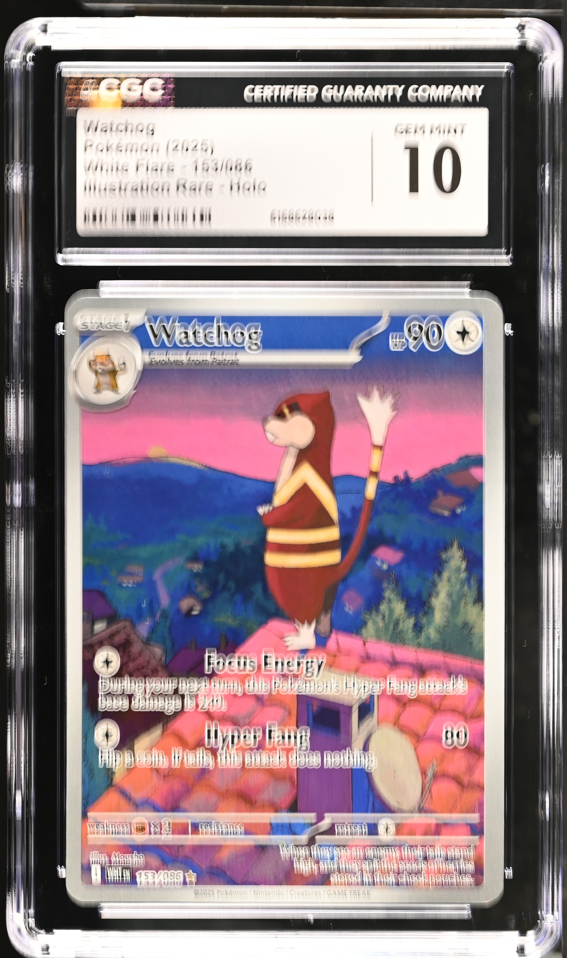 2025 #153 Watchog CGC 10 White Flare - WHT EN - English