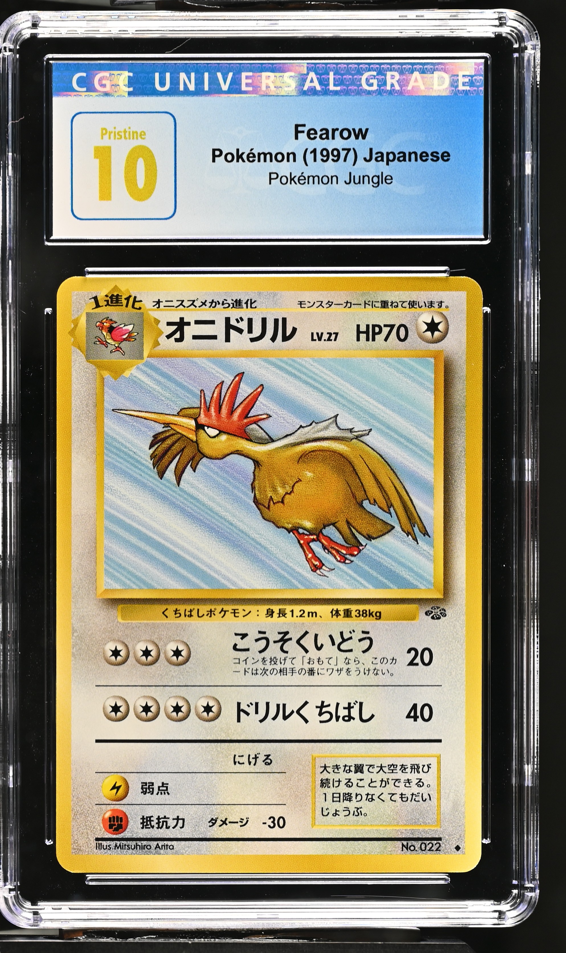 Fearow Vintage 1997 Jungle Japonés 