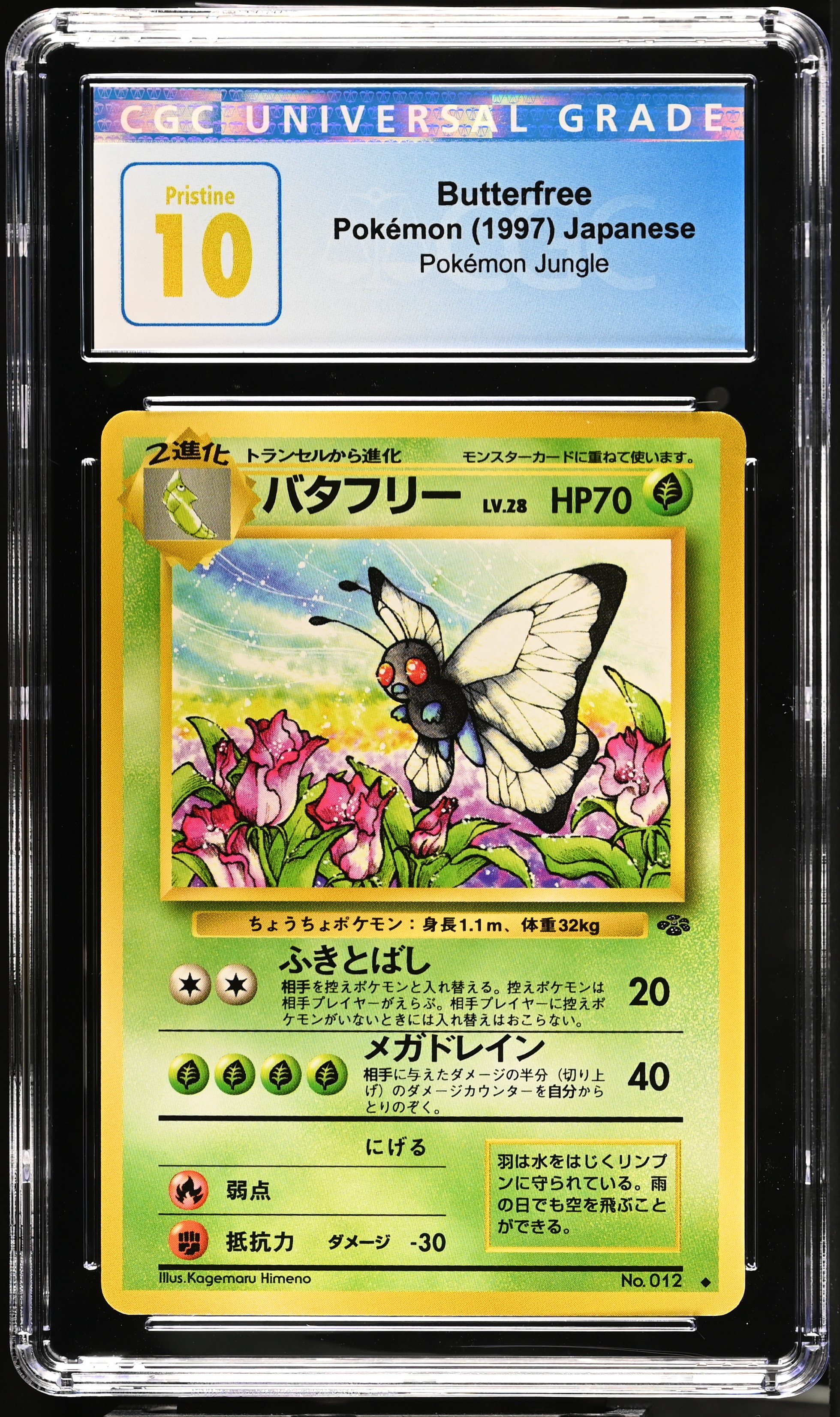 Butterfree Vintage 1997 Jungle Japonés 